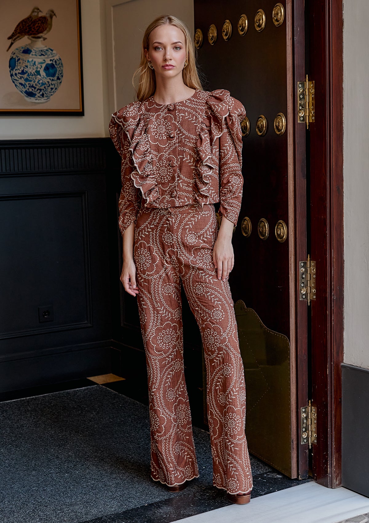 Pantalón Gardenia caldera