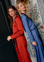 Pantalon Clavel bleu