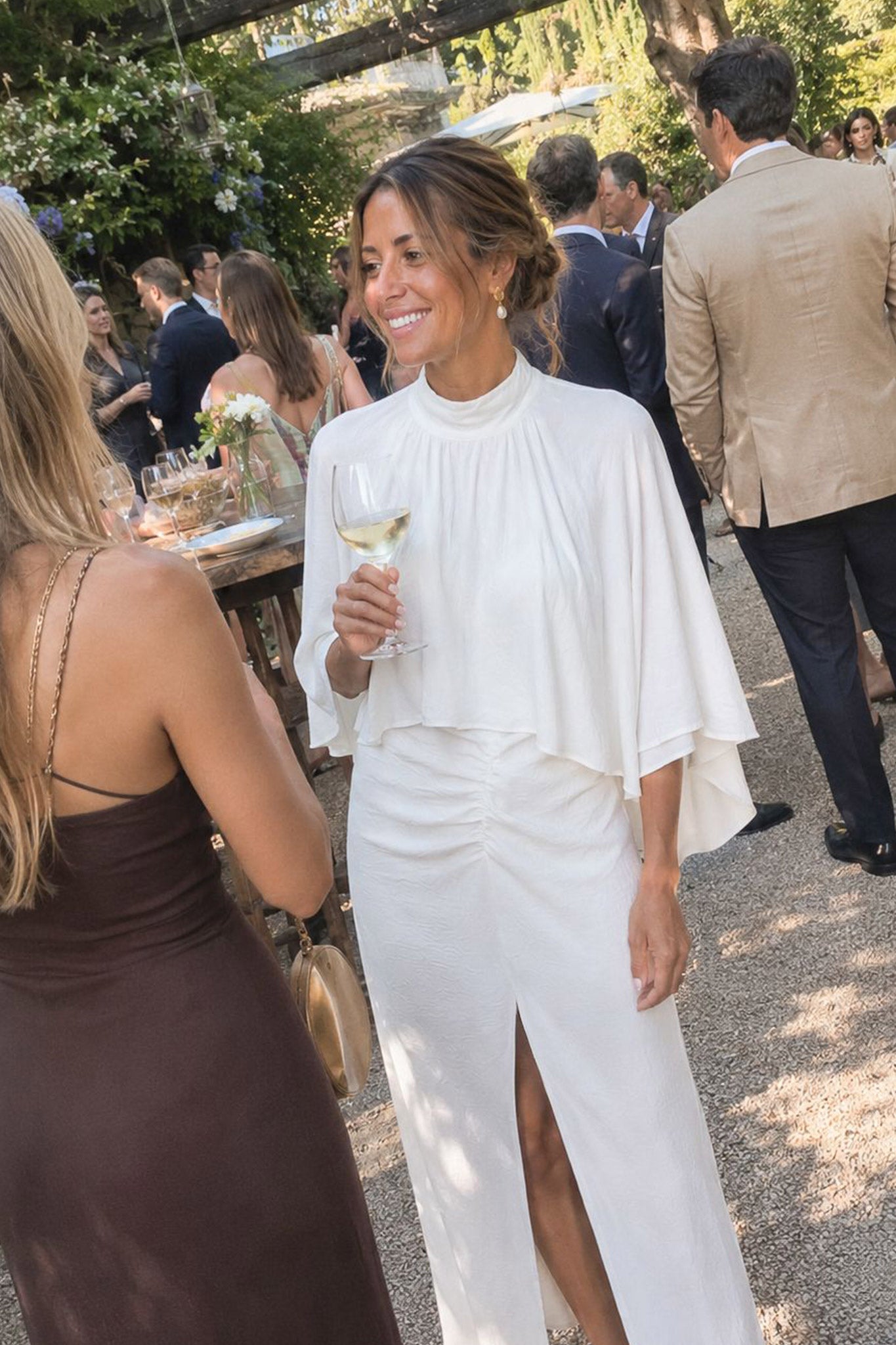 Dalia blanco - Vestidos de invitada para bodas y eventos | Cho Atelier