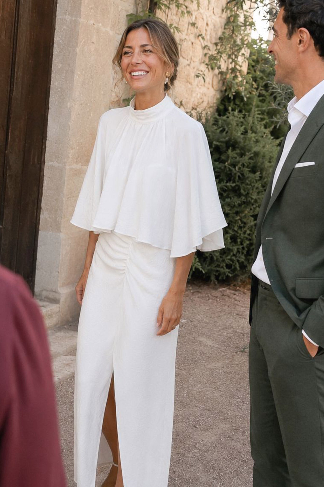 Dalia blanco - Vestidos de invitada para bodas y eventos | Cho Atelier