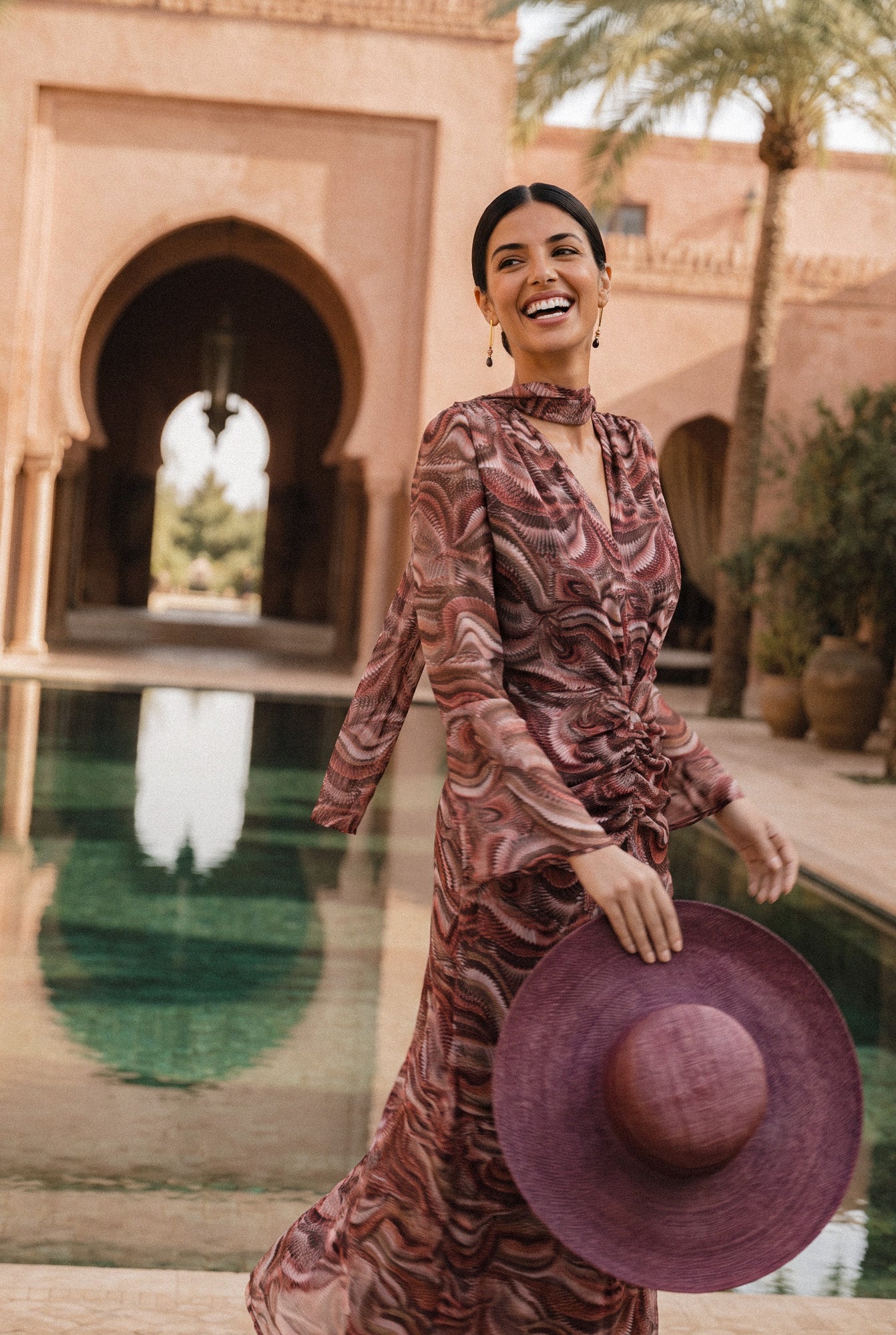 Lina estampado - Vestidos de invitada para bodas y eventos | Cho Atelier