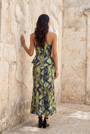Selma top estampado - Vestidos de invitada para bodas y eventos | Cho Atelier