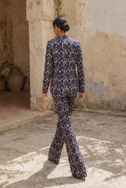 Zulema pantalón estampado - Vestidos de invitada para bodas y eventos | Cho Atelier