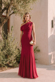 Eloisa rojo - Vestidos de invitada para bodas y eventos | Cho Atelier