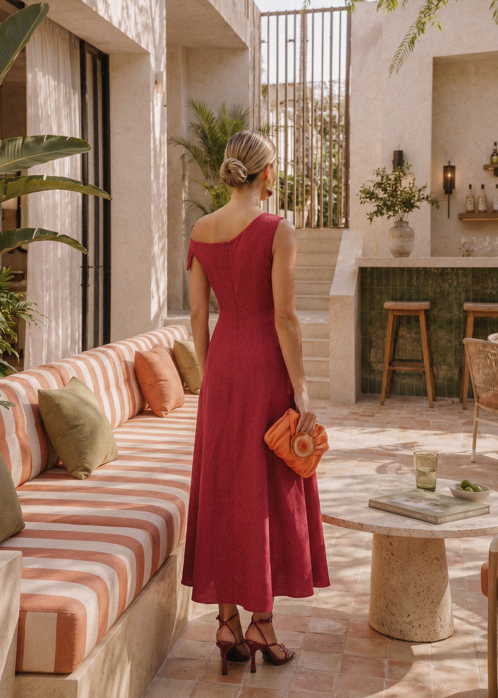 Emily rubí - Vestidos de invitada para bodas y eventos | Cho Atelier