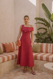Emily rubí - Vestidos de invitada para bodas y eventos | Cho Atelier
